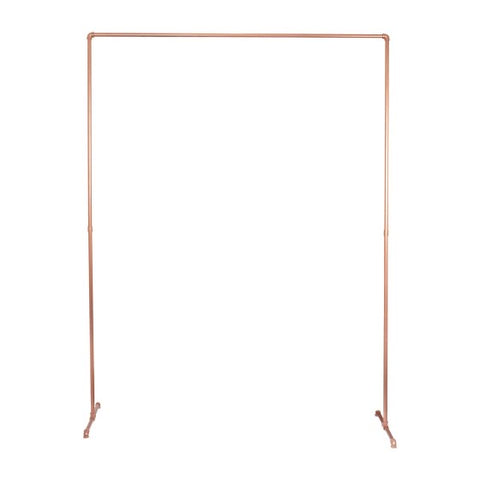 Image of Botanical Wedding Backdrop Copper Frame