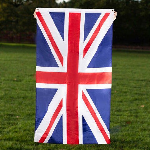 Image of Coronation Party Large Fabric Union Jack Flag