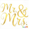 Mint To Be Mr & Mrs Beverage Napkins Foil Hot Stamped