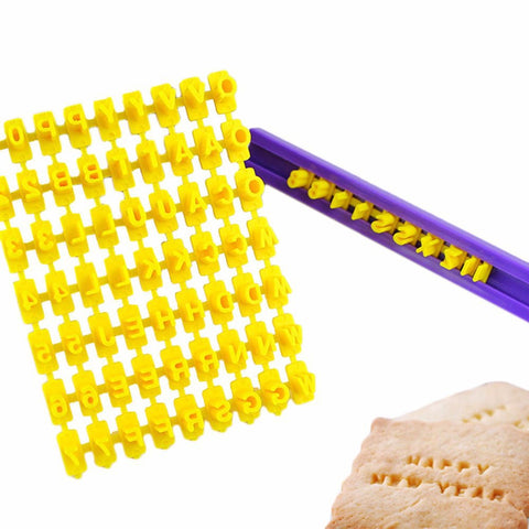 Image of Alphabet Cookie Stamp Set