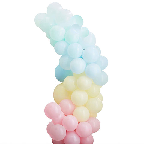 Image of Pastel - Mix It Up Pastel Balloon Arch