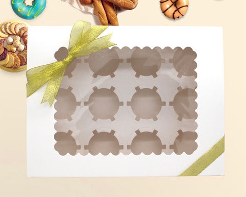 Image of 12 Holder Cupcake Box