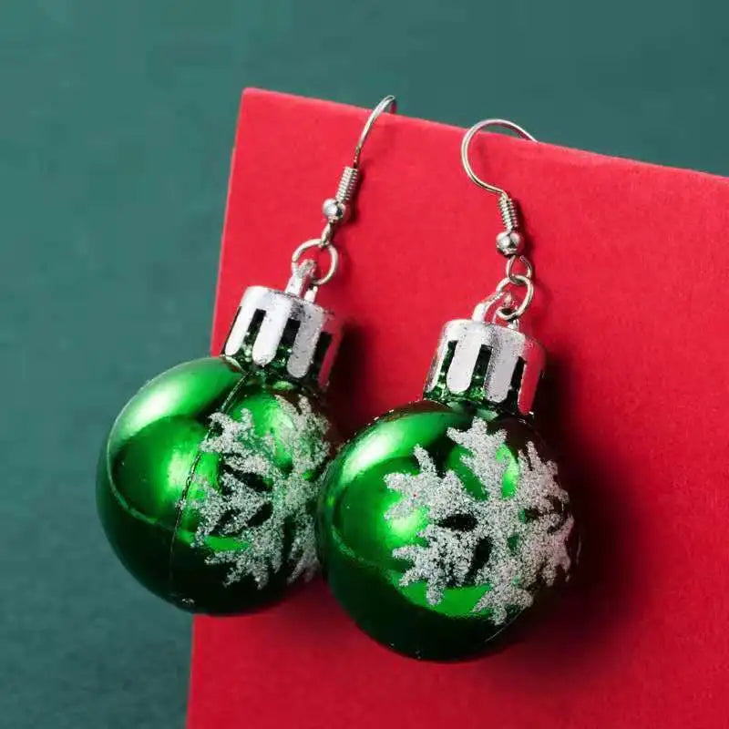 Christmas online earrings lights