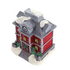 Christmas Village Miniature Fairy House Figure Led