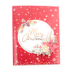 Merry Christmas Red and White Melody Card