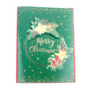 Merry Christmas Green Melody Card