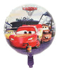 Cars Cafe Round Foil Balloon