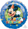 Mickey Mouse Stars Foil Balloons