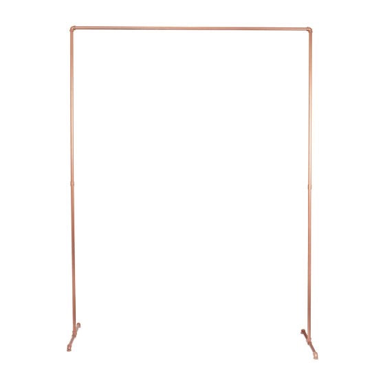 Botanical Wedding Backdrop Copper Frame