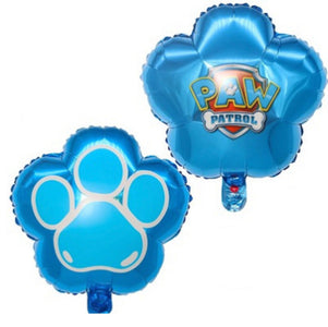 Paw Patrol Paw Blue or Red Foil Balloon