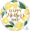 Mother’s Day Lemon Round Foil Balloon