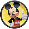Mickey Mouse Forever Round Dinner Paper Plates