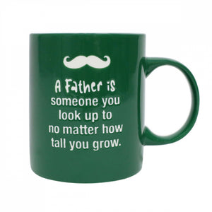 Father’s Day Look Up To Mug Green