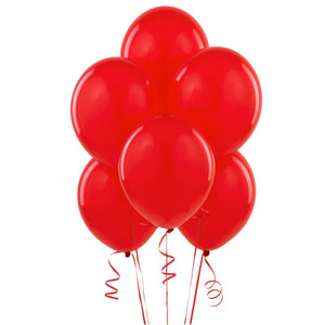 Standard Red Colour Balloons 10” 15pc