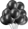 Pearl Black Colour Balloons 10” 15pc