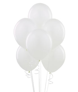 Standard White Colour Balloons 10” 15pc