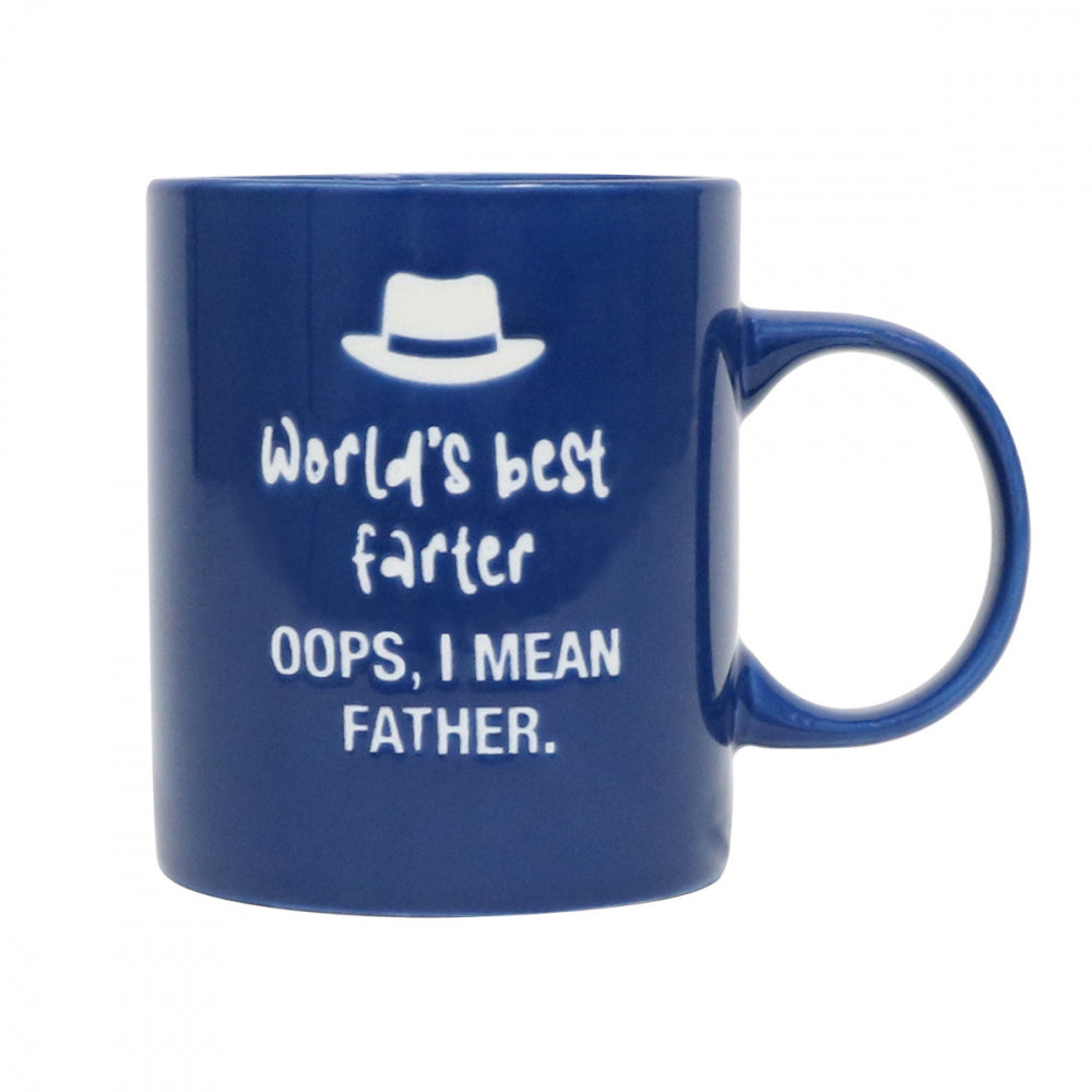 Father’s Day Farter Mug Blue