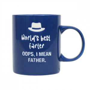 Father’s Day Farter Mug Blue
