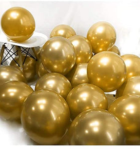 Chrome Gold Colour Balloon 5” 15pc