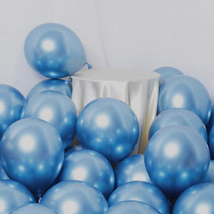 Chrome Blue Colour Balloon 5” 15pc