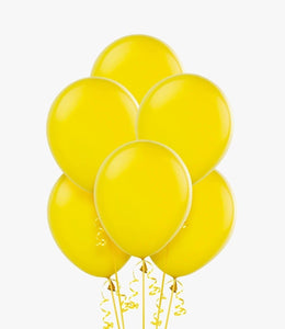 Standard Yellow Colour Balloons 10” 15pc