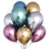 Chrome Mix Colour Balloon 10” 8pc