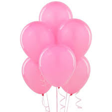 Standard Pink Colour Balloons 10” 15pc
