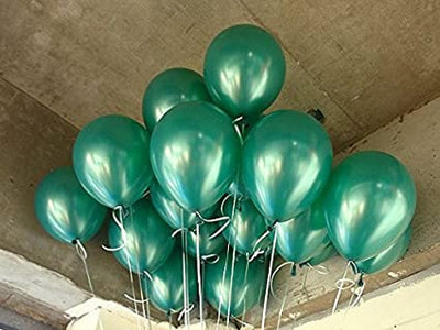 Pearl Green Colour Balloons 10” 15pc