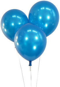 Pearl Dark Blue Colour Balloons 10” 15pc
