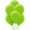 Standard Lime Green Colour Balloons 10” 15pc
