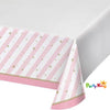 Ballet Twinkles Toes Table Cover Plastic Border Print