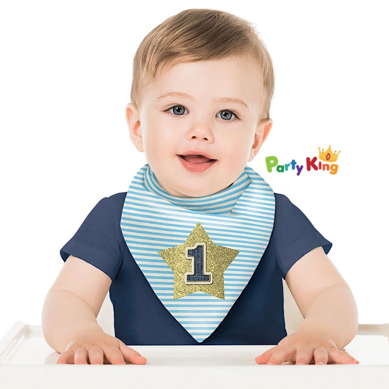 1st Birthday Boy Bib
