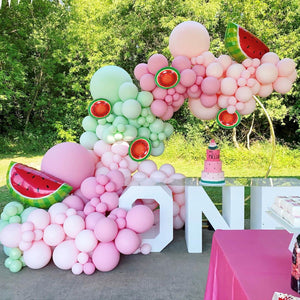 Balloon Garland DIY Kit Set Watermelon Pastel