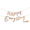 Pick & Mix happy Everything Bunting Gold Foiled