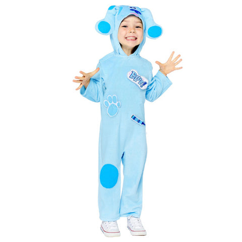 Image of Costume Blue’s Clues Jumpsuit Child 2-3 Years