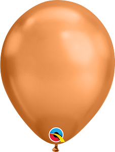 Qualatex Chrome Copper 11” Latex Balloon
