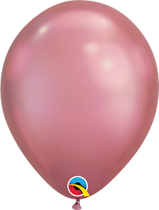 Qualatex Chrome Mauve 11” Latex Balloon