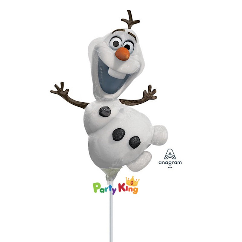 Frozen Mini Shape Olaf Foil Balloon on Stick