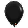 Sempertex Fashion Black 11” Latex Balloon