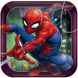 Spider-man Webbed Wonder 23cm Square Plates