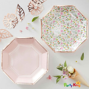 Ditsy Floral Paper Plates