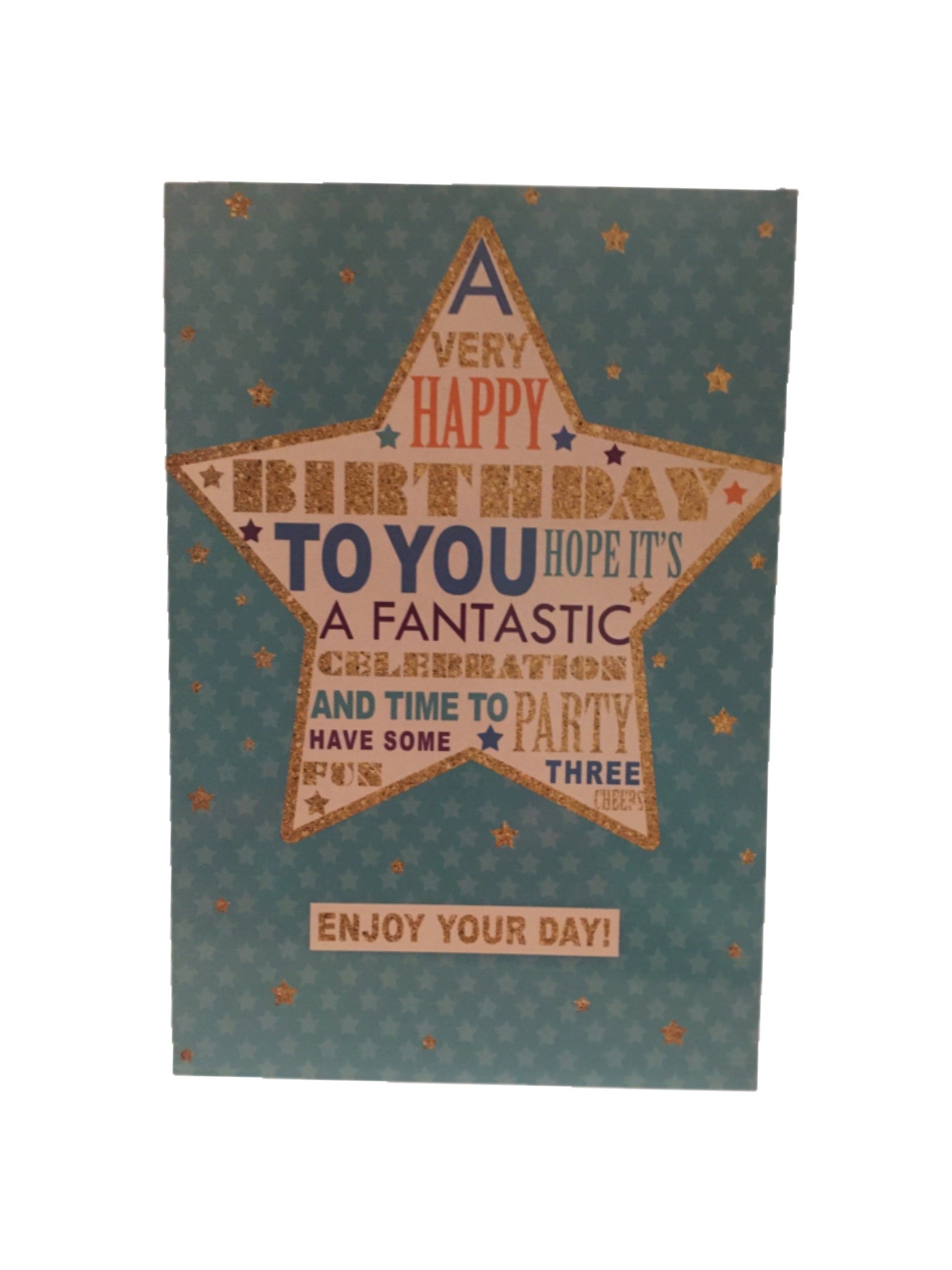 A Very Happy Birthday To You Star Blue