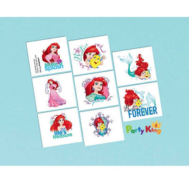 Ariel Dream big Tattoo Favor Stickers