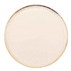 Peach & Eco - Mix It Up Paper Plates Peach Dotty Gold Foiled
