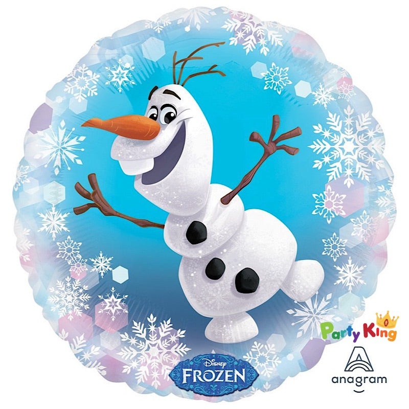 Frozen Olaf Standard 45cm Foil Balloon