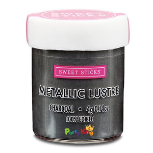 Metallic Lustre Charcoal Sweet Sticks