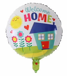 Welcome Home House Foil Balloon 43cm