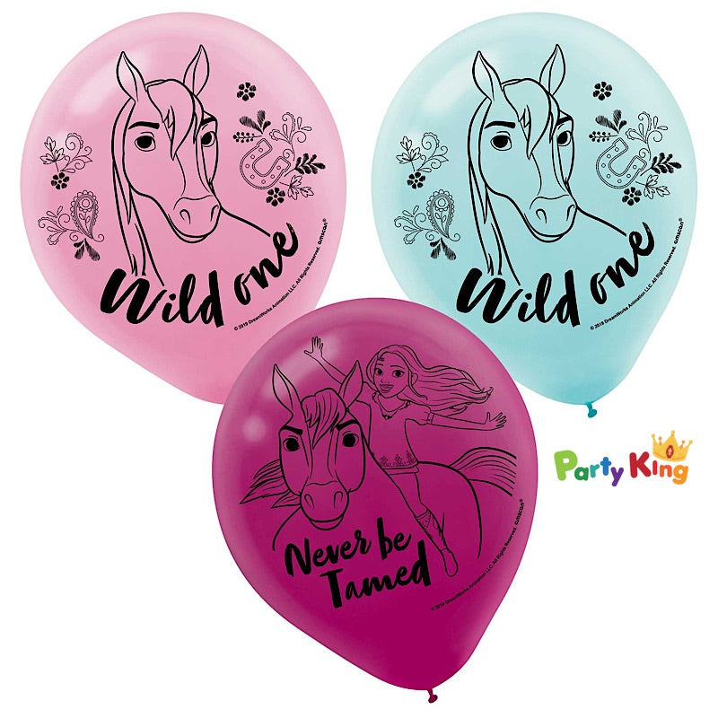 Spirit Riding Free 30cm Latex Balloon