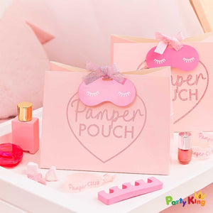 Pamper Party Pink Glitter Pamper Pouch
