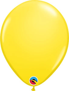 Qualatex Standard Yellow 5” Latex Balloon